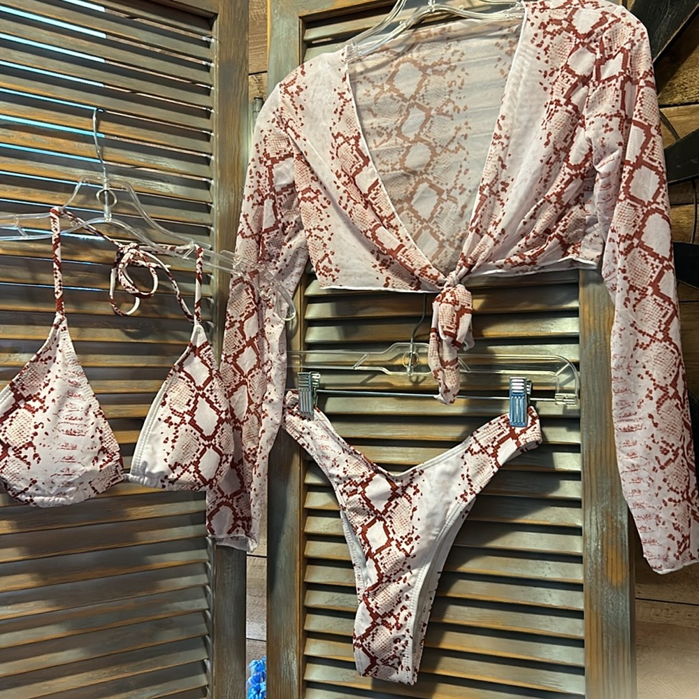 3 piece swimwear